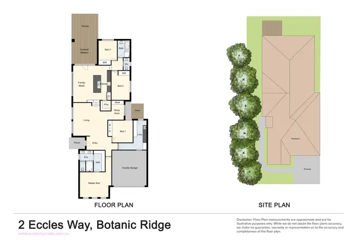 Floorplan of Homely house listing, 2 Eccles Way, Botanic Ridge VIC 3977