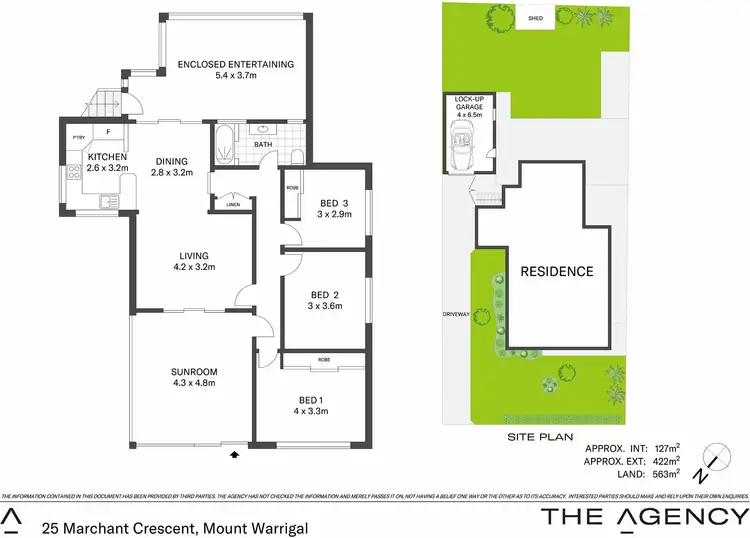 Floorplan of Homely house listing, 25 Marchant Crescent, Mount Warrigal NSW 2528