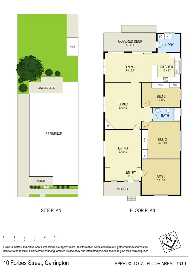 Floorplan of Homely house listing, 10 Forbes Street, Carrington NSW 2294