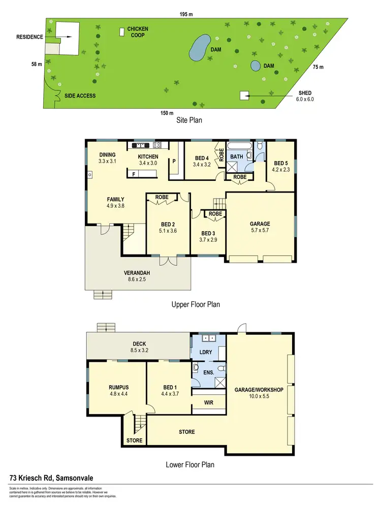 Floorplan of Homely house listing, 73 Kriesch Road, Samsonvale QLD 4520