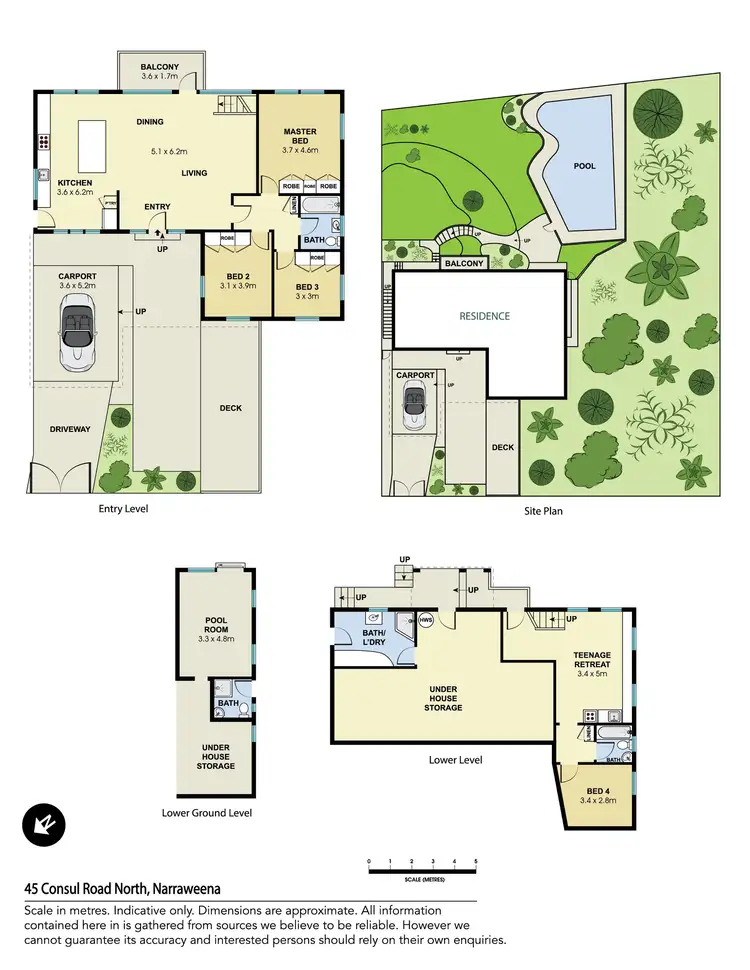 Floorplan of Homely house listing, 45 Consul Road, Narraweena NSW 2099