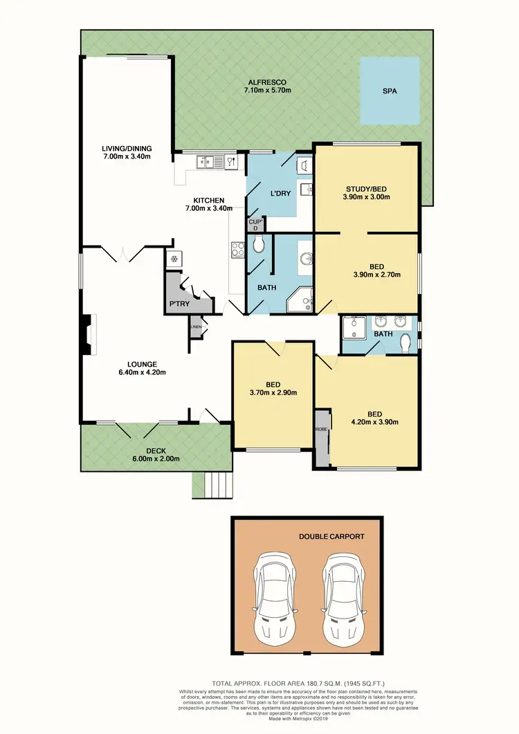 Floorplan of Homely house listing, 37 David Street, Yokine WA 6060