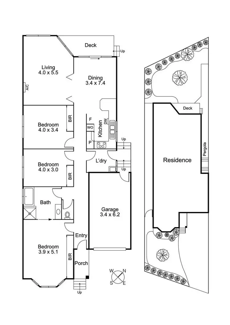 Floorplan of Homely unit listing, 2/3 Orrong Avenue, Reservoir VIC 3073