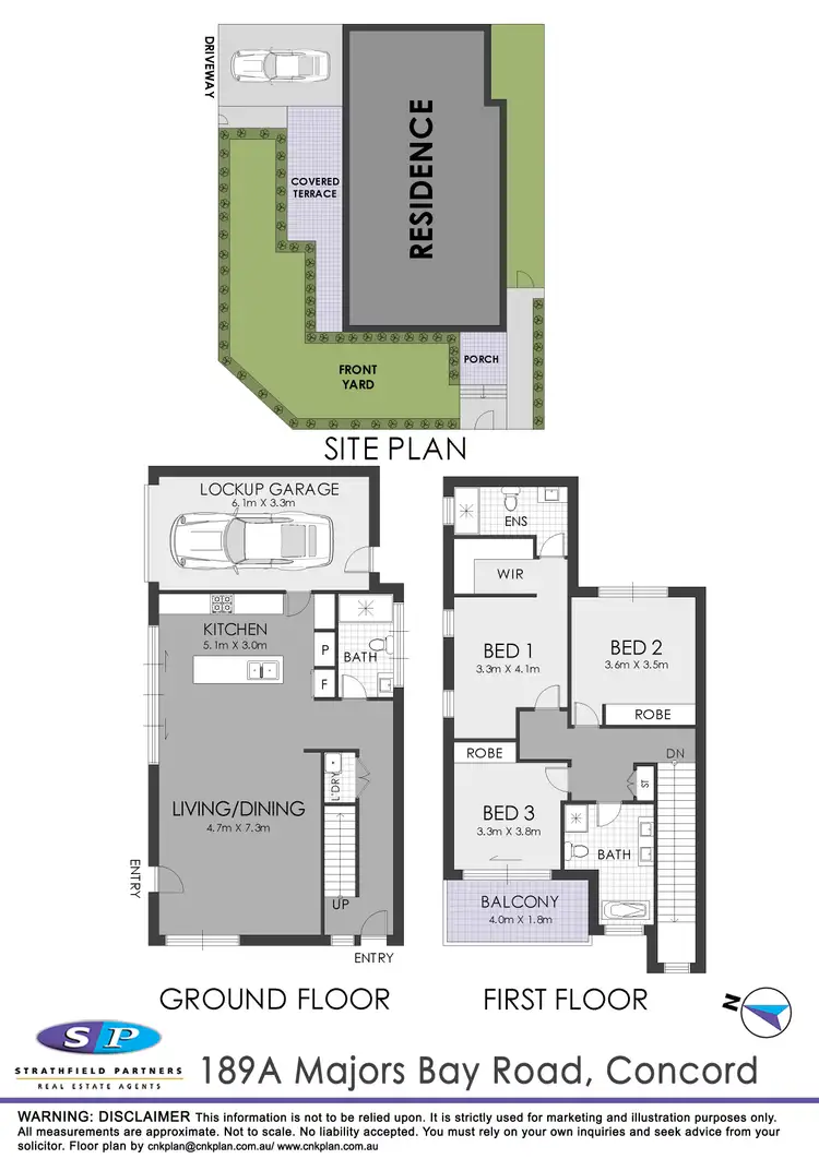 Floorplan of Homely house listing, 189 Majors Bay Road, Concord NSW 2137