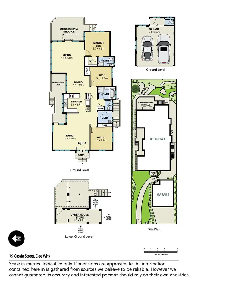 Floorplan of Homely house listing, 79 Cassia Street, Dee Why NSW 2099
