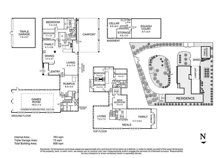 Floorplan of Homely house listing, 333-337 High Street, Templestowe Lower VIC 3107