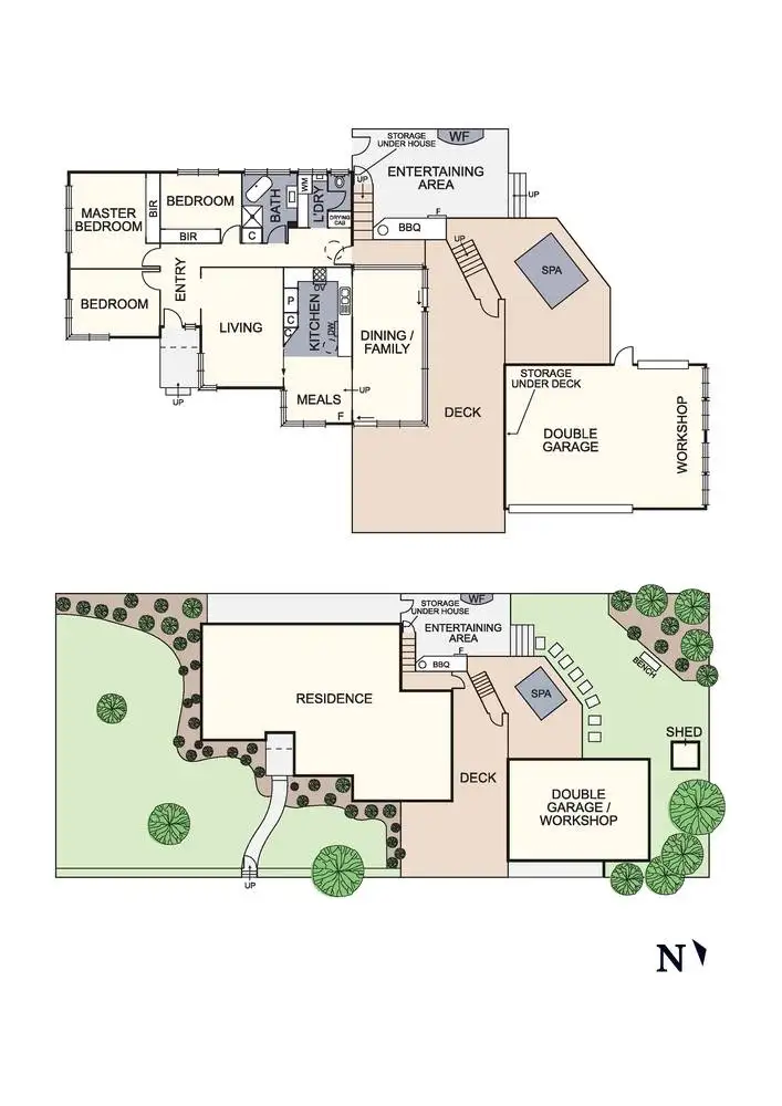 Floorplan of Homely house listing, 52 Patyah Street, Diamond Creek VIC 3089