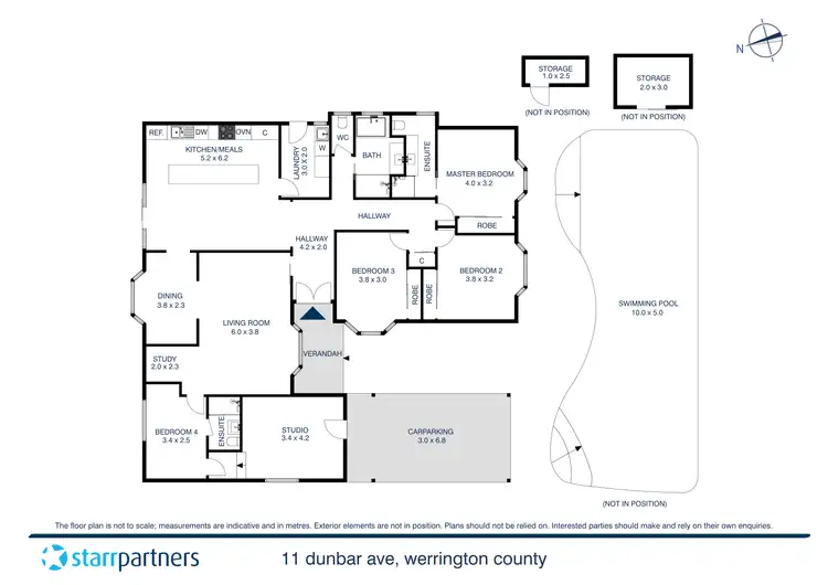 Floorplan of Homely house listing, 11 Dunbar Avenue, Werrington County NSW 2747