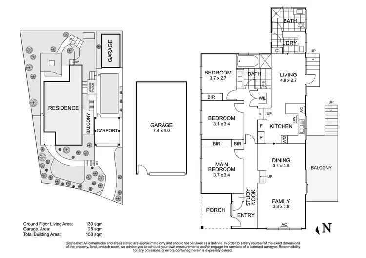 Floorplan of Homely house listing, 26 Meruka Drive, Eltham VIC 3095