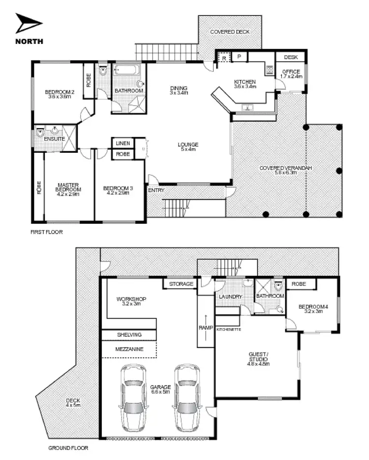 Floorplan of Homely house listing, 5 Horseshoe Bend, Buderim QLD 4556