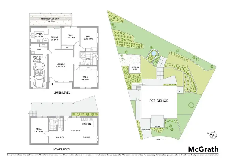 Floorplan of Homely house listing, 8 Gillett Close, Macksville NSW 2447