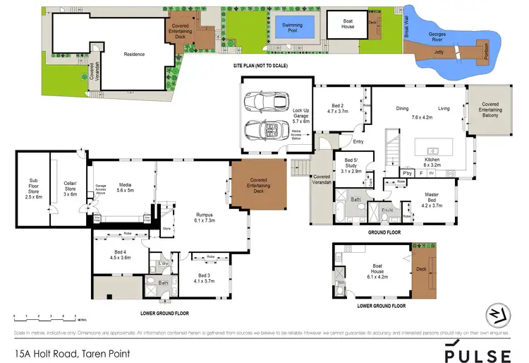 Floorplan of Homely house listing, 15A Holt Road, Taren Point NSW 2229