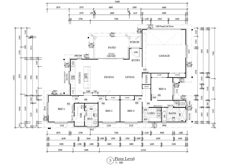 Floorplan of Homely house listing, 17 Gordon Avenue, Pacific Heights QLD 4703