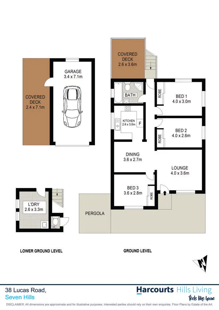 Floorplan of Homely house listing, 38 Lucas Road, Seven Hills NSW 2147