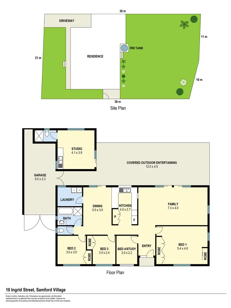 Floorplan of Homely house listing, 10 Ingrid Street, Samford Village QLD 4520