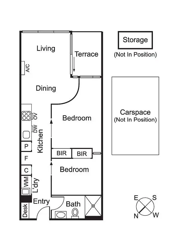 Floorplan of Homely apartment listing, 117/347 Camberwell Road, Camberwell VIC 3124