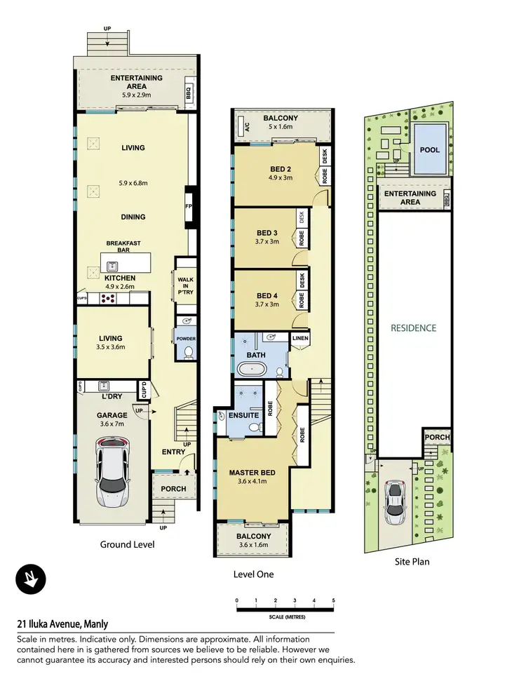 Floorplan of Homely house listing, 21 Iluka Avenue, Manly NSW 2095