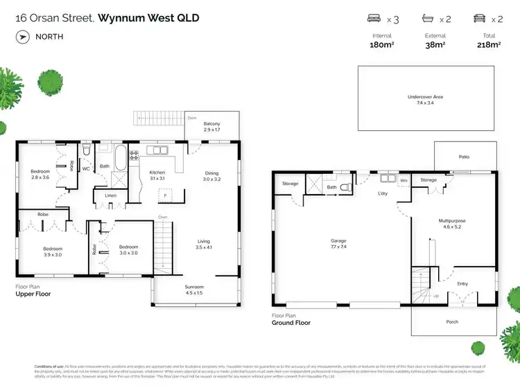 Floorplan of Homely house listing, 16 Orsan Street, Wynnum West QLD 4178