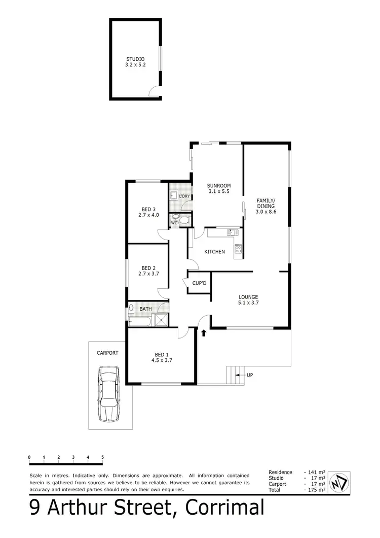 Floorplan of Homely house listing, 9 Arthur Street, Corrimal NSW 2518