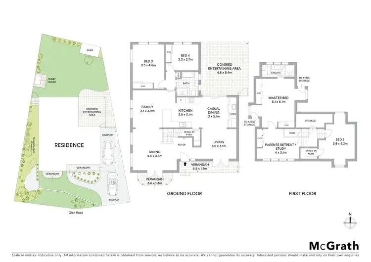 Floorplan of Homely house listing, 46 Glen Road, Oatley NSW 2223