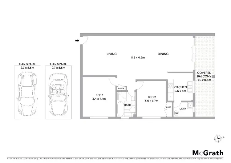 Floorplan of Homely unit listing, 10/513 Chapel Road, Bankstown NSW 2200