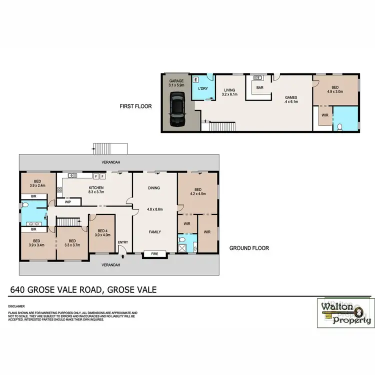 Floorplan of Homely rural property listing, 640 Grose Vale Road, Grose Vale NSW 2753