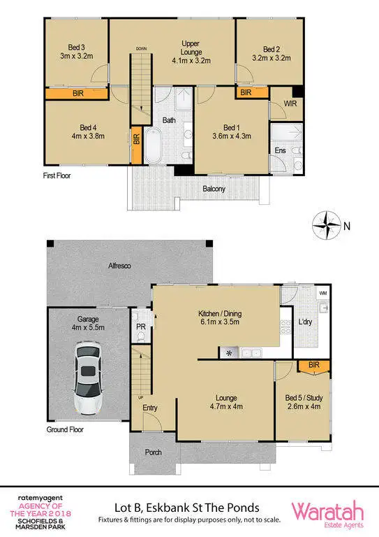 Floorplan of Homely house listing, 8 Piddington Street, The Ponds NSW 2769