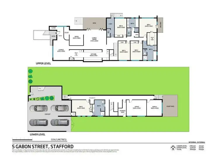 Floorplan of Homely house listing, 5 Gabon Street, Stafford QLD 4053