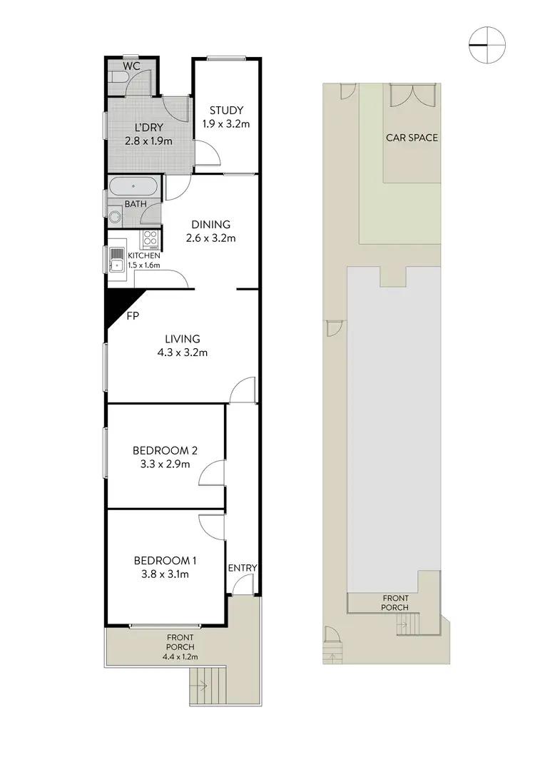 Floorplan of Homely house listing, 101 Charles Street, Lilyfield NSW 2040
