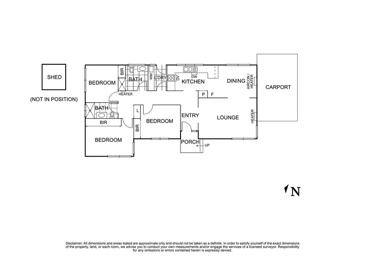 Floorplan of Homely unit listing, 1/87 Churinga Avenue, Mitcham VIC 3132