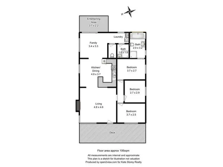 Floorplan of Homely house listing, 131 Sommers Bay Road, Murdunna TAS 7178