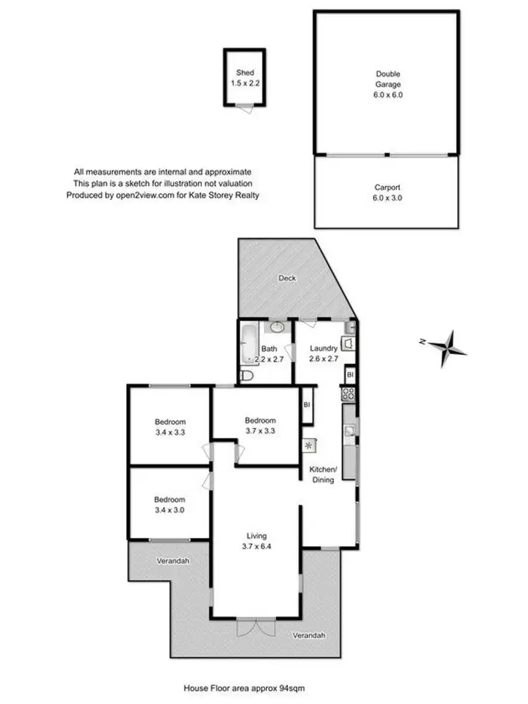 Floorplan of Homely house listing, 5 Wilson Street, Midway Point TAS 7171