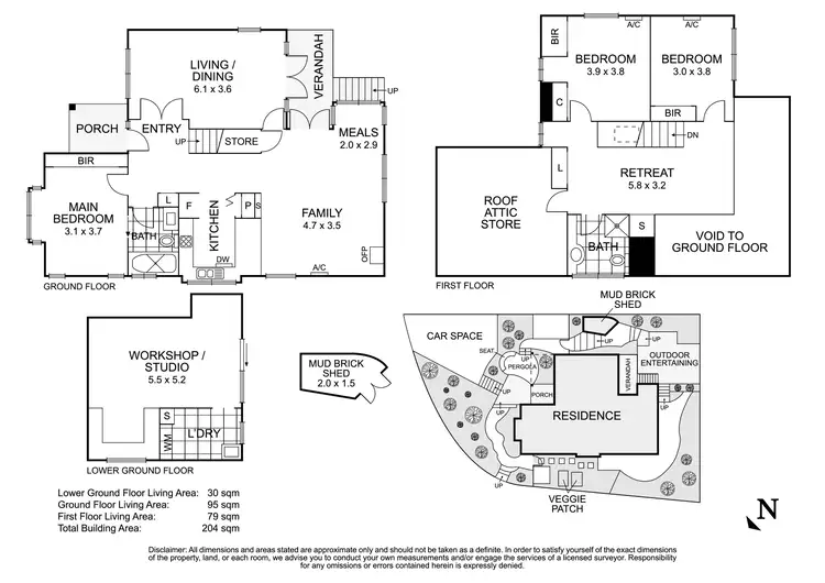 Floorplan of Homely house listing, 30 Helene Street, Eltham VIC 3095