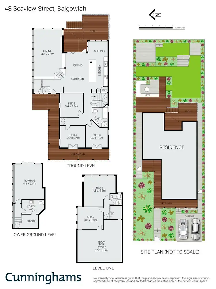 Floorplan of Homely house listing, 48 Seaview Street, Balgowlah NSW 2093