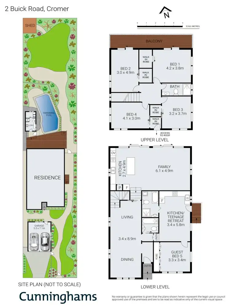 Floorplan of Homely house listing, 2 Buick Road, Cromer NSW 2099