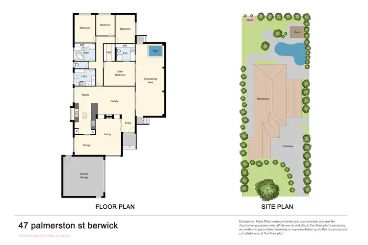 Floorplan of Homely house listing, 47 Palmerston Street, Berwick VIC 3806