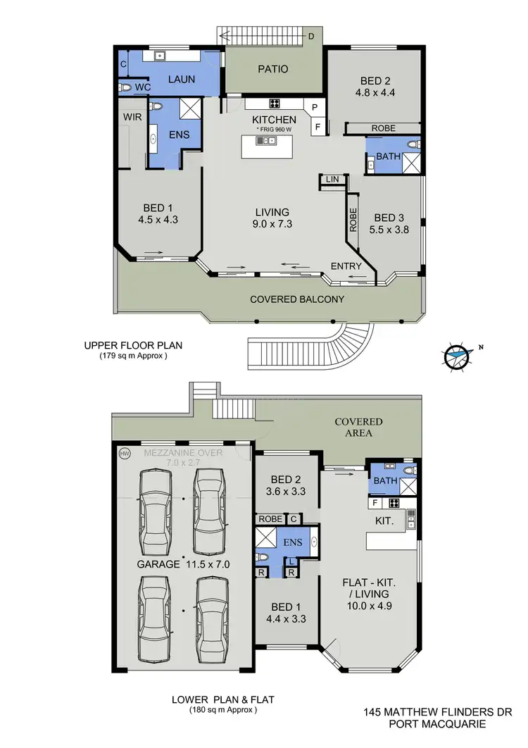 Floorplan of Homely house listing, 145 Matthew Flinders Drive, Port Macquarie NSW 2444