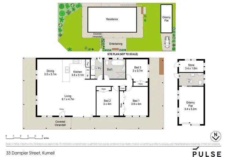 Floorplan of Homely house listing, 33 Dampier Street, Kurnell NSW 2231