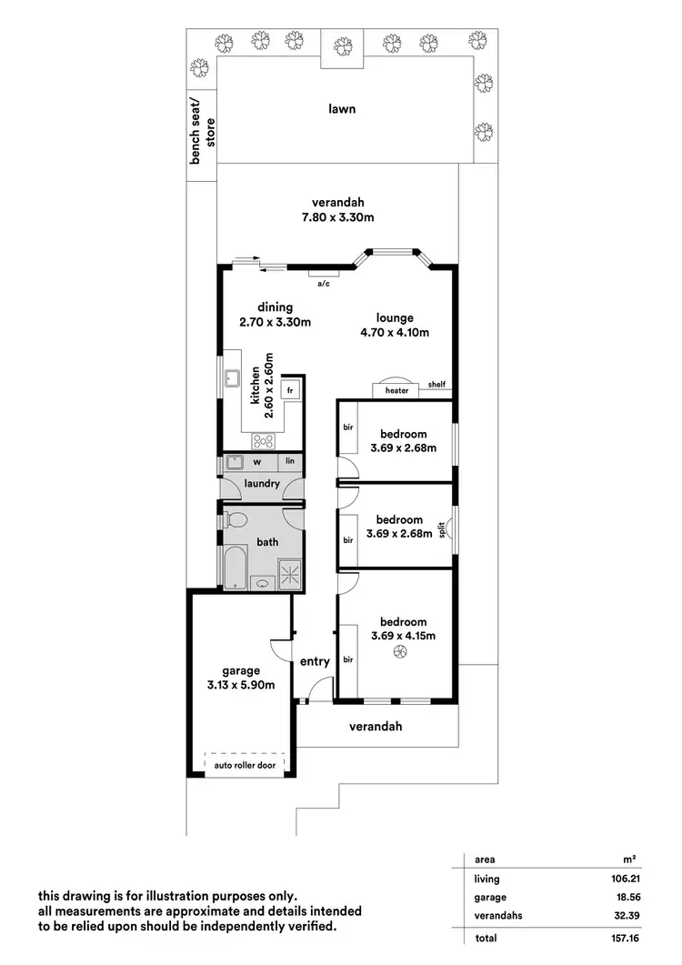 Floorplan of Homely house listing, 8A Eleventh Avenue, St Peters SA 5069