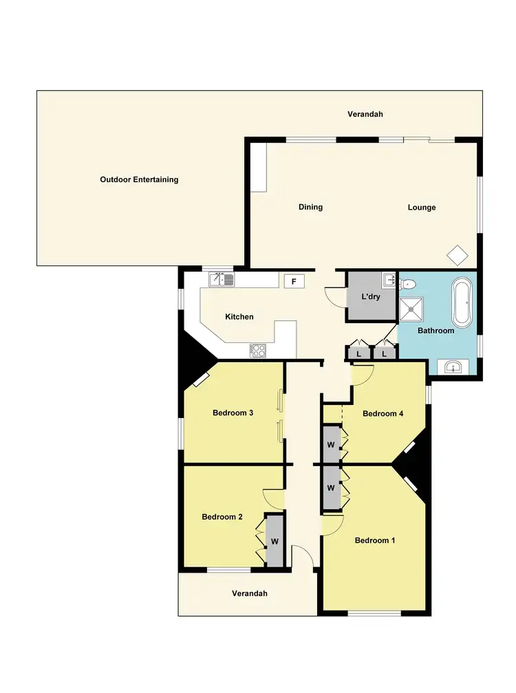 Floorplan of Homely house listing, 9 Dean Street, Ararat VIC 3377