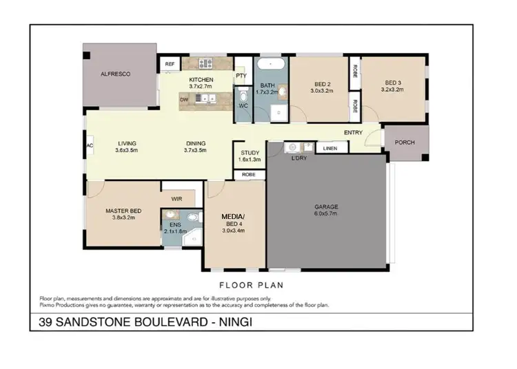 Floorplan of Homely house listing, 39 Sandstone Boulevard, Ningi QLD 4511