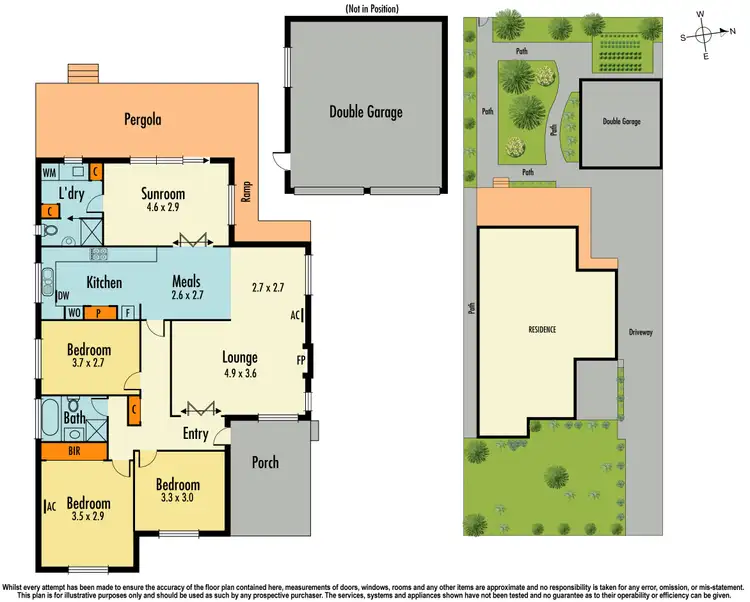 Floorplan of Homely house listing, 42 Alexander Avenue, Dandenong VIC 3175