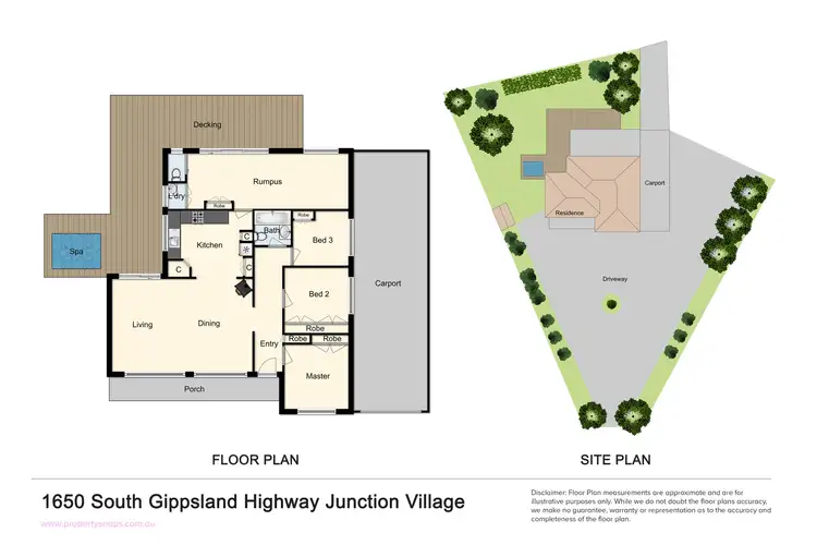 Floorplan of Homely house listing, 1650 South Gippsland Highway, Junction Village VIC 3977