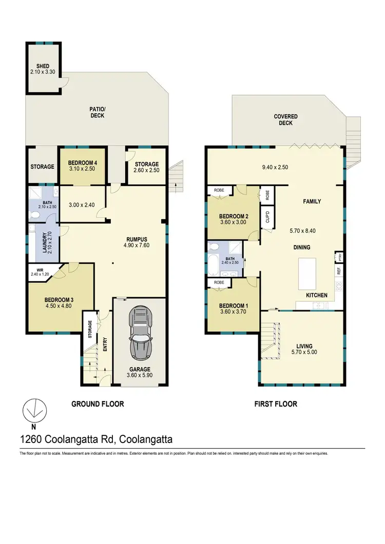 Floorplan of Homely house listing, 1260 Bolong Road, Coolangatta NSW 2535