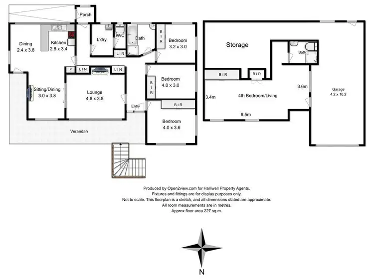 Floorplan of Homely house listing, 2 Morse Place, Devonport TAS 7310