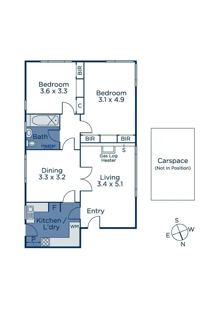 Floorplan of Homely apartment listing, 2/20 Chaucer Crescent, Canterbury VIC 3126