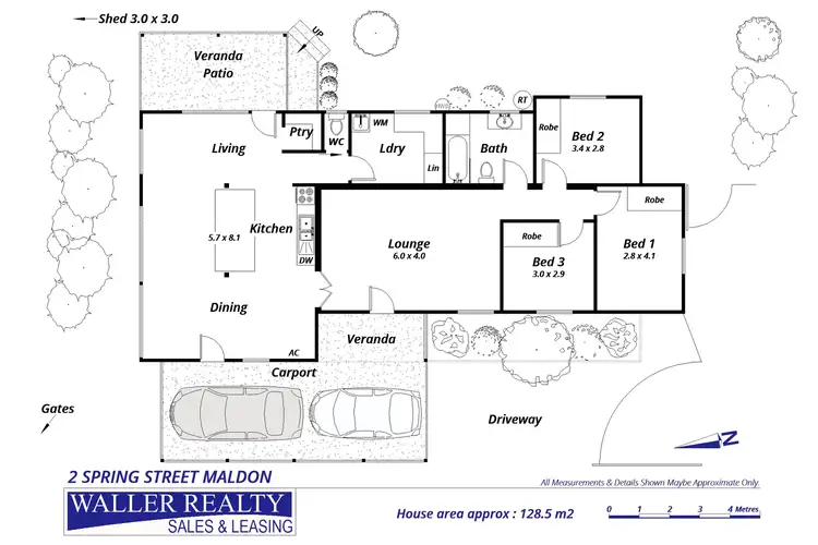 Floorplan of Homely house listing, 2 Spring Street, Maldon VIC 3463