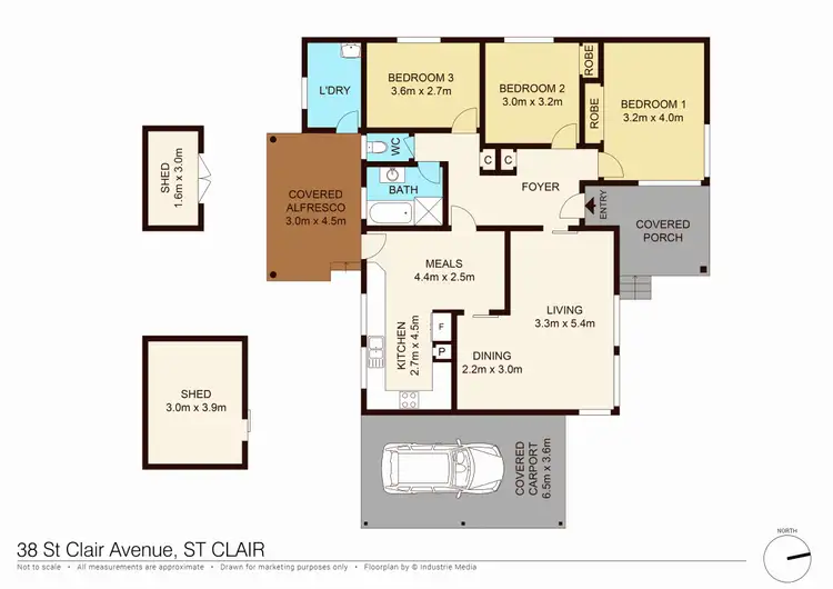 Floorplan of Homely house listing, 38 St Clair Avenue, St Clair NSW 2759