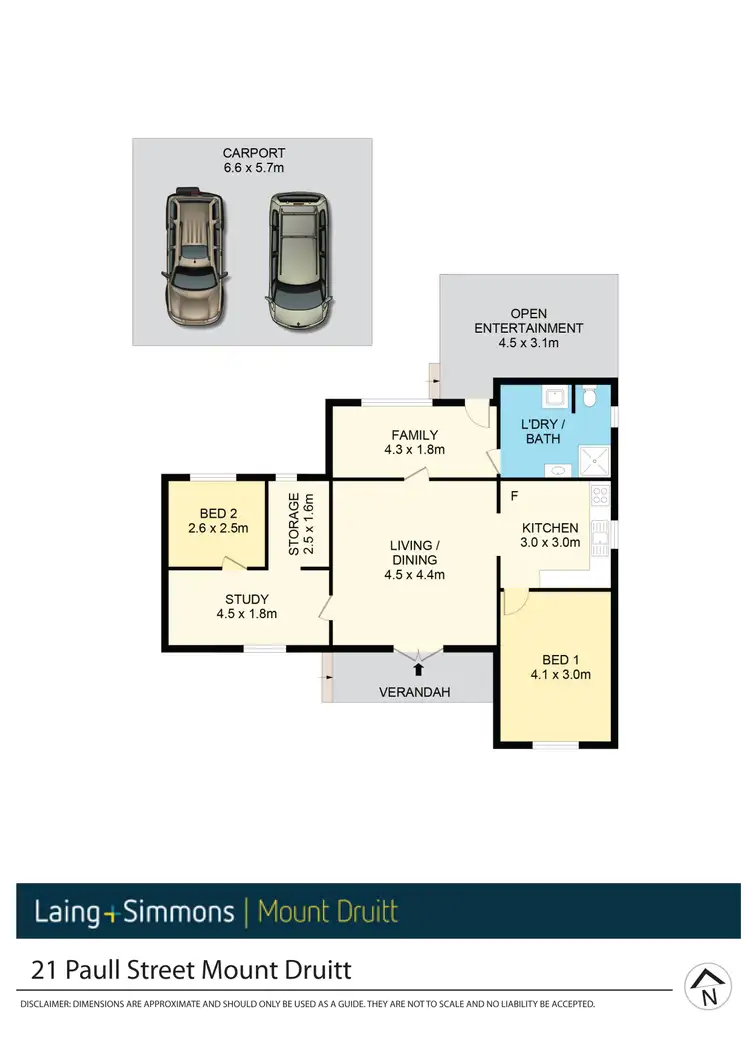 Floorplan of Homely house listing, 21 Paull Street, Mount Druitt NSW 2770