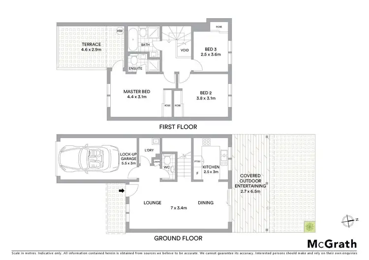 Floorplan of Homely townhouse listing, 70/3 Ramu Close, Sylvania Waters NSW 2224
